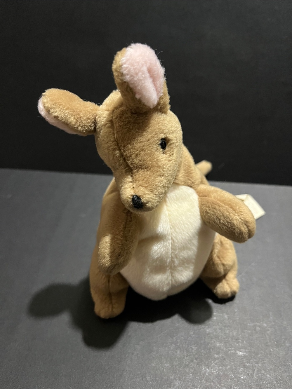 GUND Classic Pooh Tan and White Kangaroo Plush